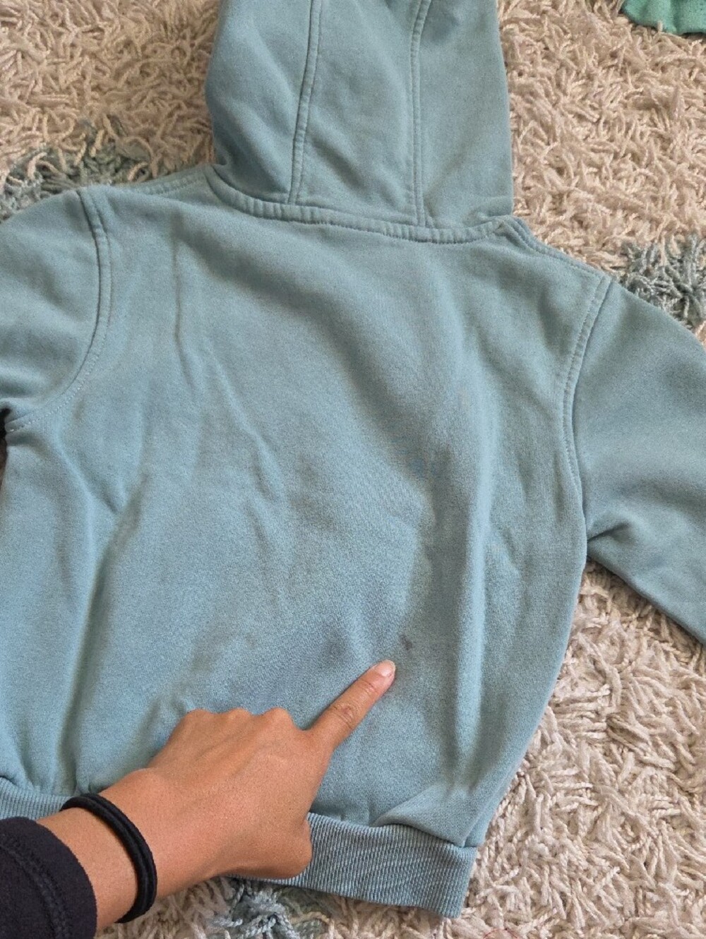 Nike All Kids Fit Sportswear Club Fleece Hoodie Cannon Color GUC - Picture 4 of 5